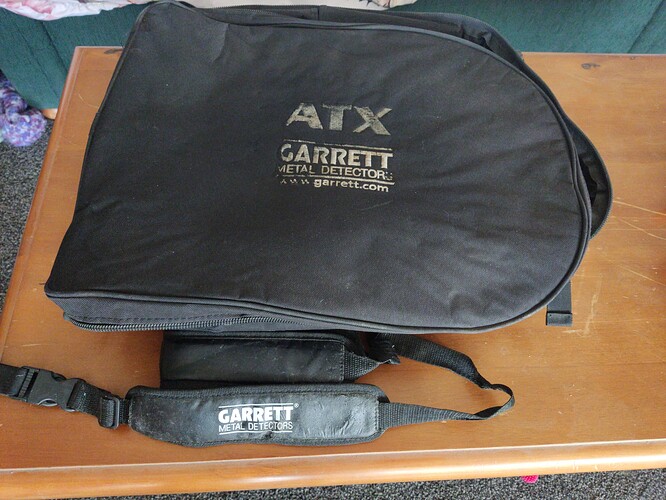 Metal detector bag